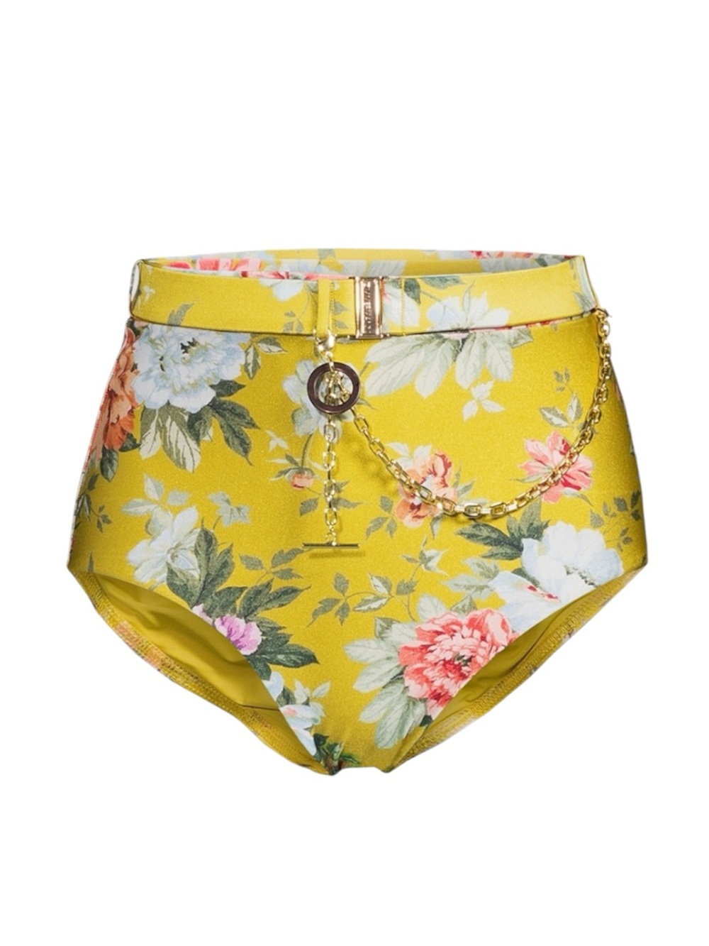 Zimmermann High Waisted Pattie Bikini Bottoms